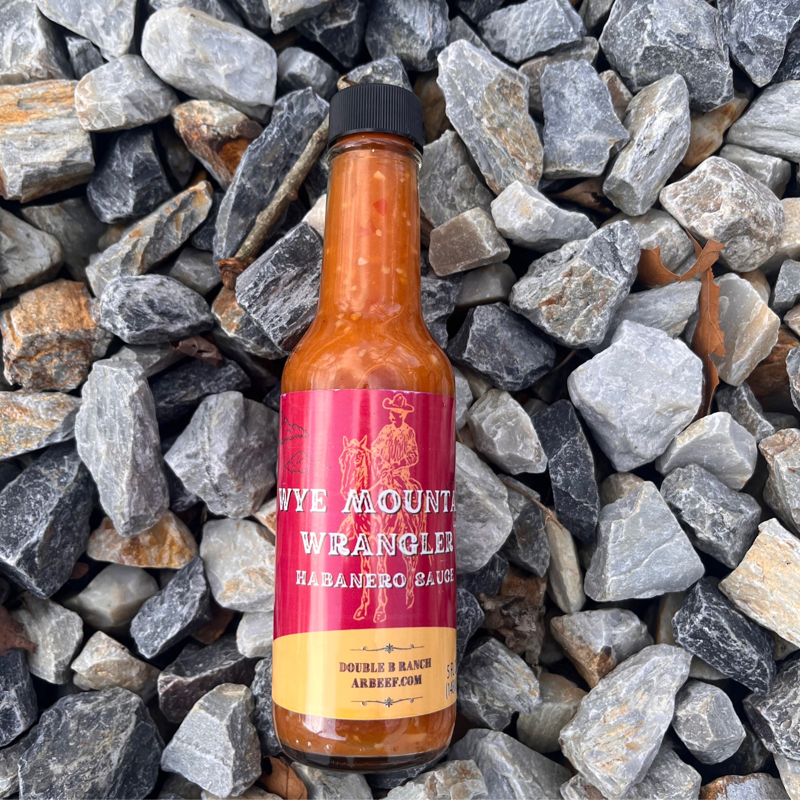 Wye mountain wrangler hot sauce double b farm and ranch